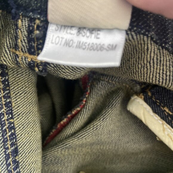 NWT Parasuco Woman 32X33 Flare Wide Leg Denim Jeans Red Label - Picture 9 of 9